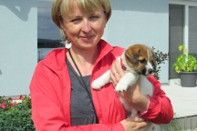 16.7.2012, Andělka se svojí novou majitelkou Irinou :-)